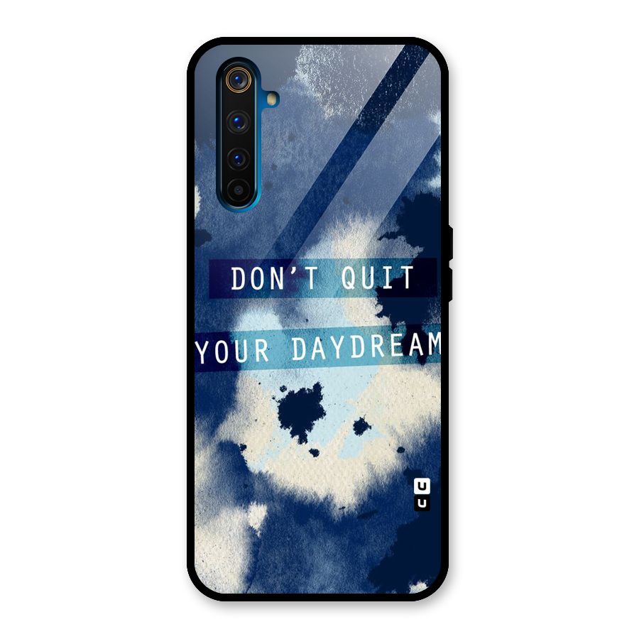 Dont Quit Glass Back Case for Realme 6 Pro