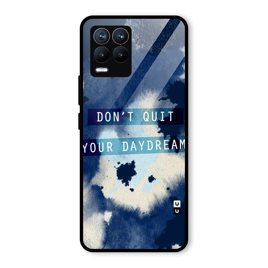 Dont Quit Glass Back Case for Realme 8