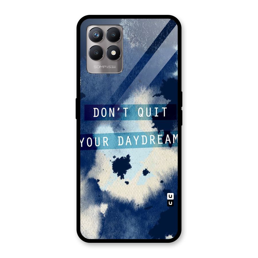Dont Quit Glass Back Case for Realme Narzo 50
