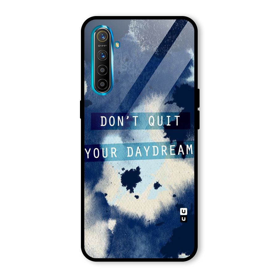 Dont Quit Glass Back Case for Realme X2