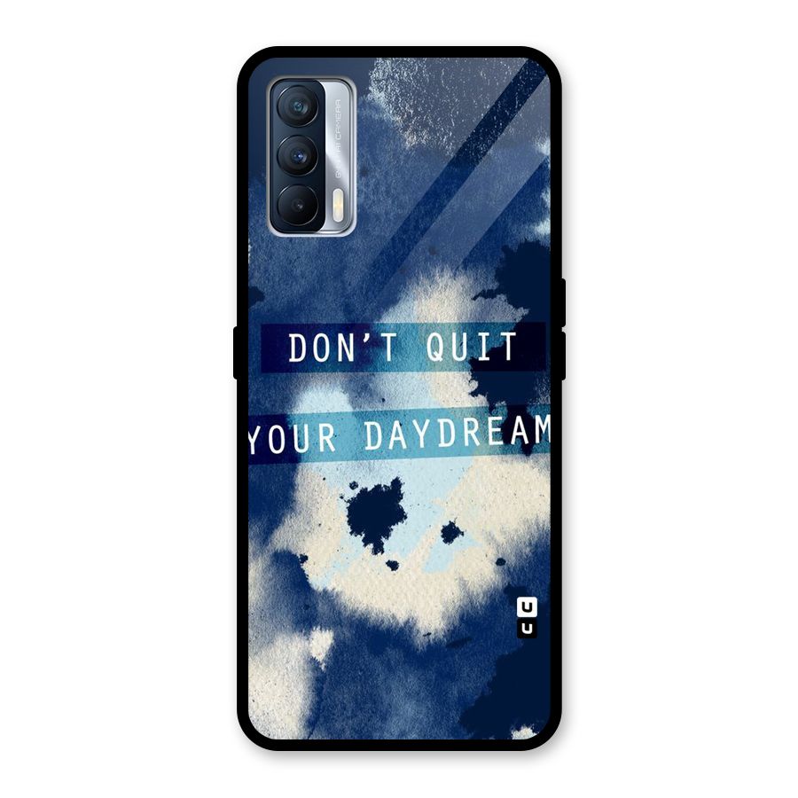 Dont Quit Glass Back Case for Realme X7