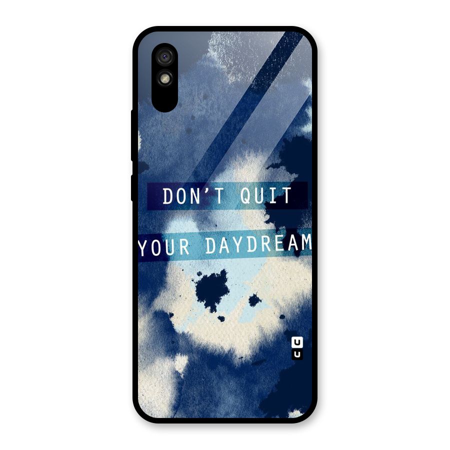 Dont Quit Glass Back Case for Redmi 9i