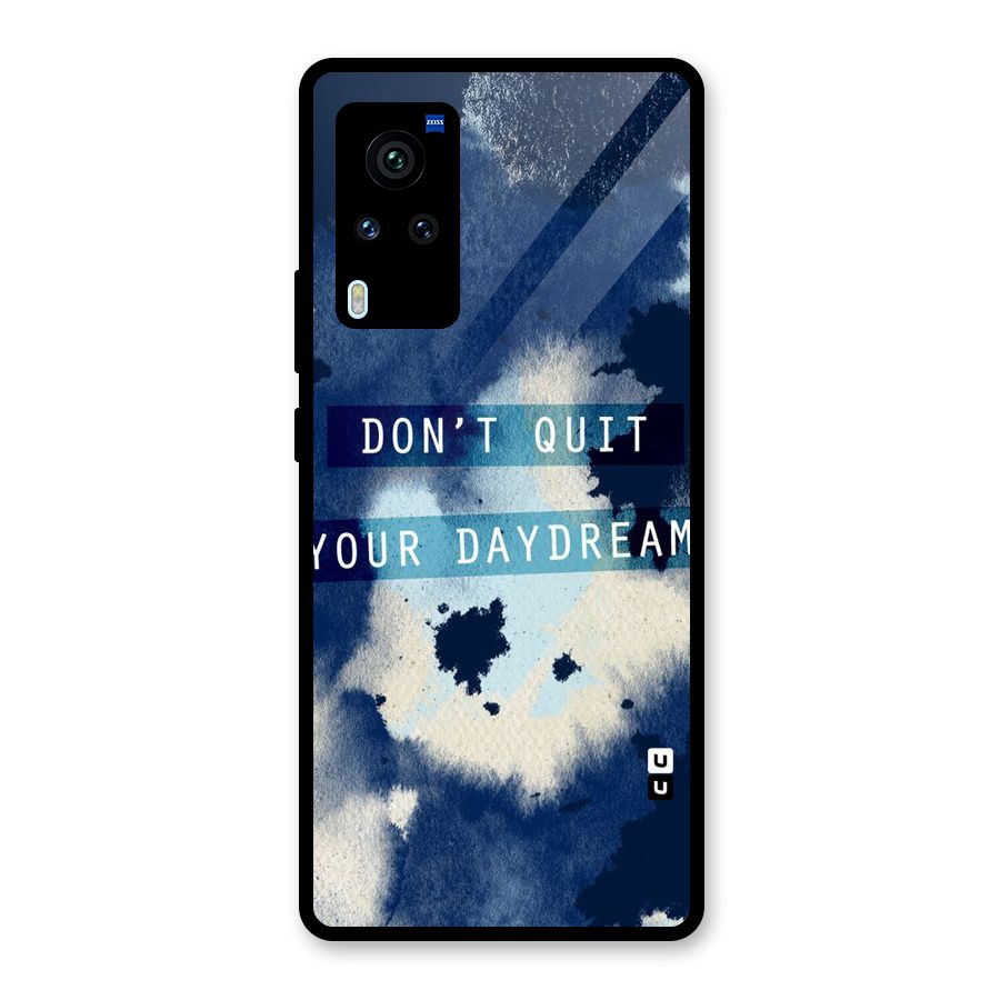 Dont Quit Glass Back Case for Vivo X60 Pro