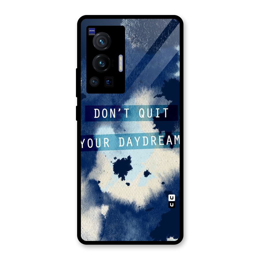 Dont Quit Glass Back Case for Vivo X70 Pro