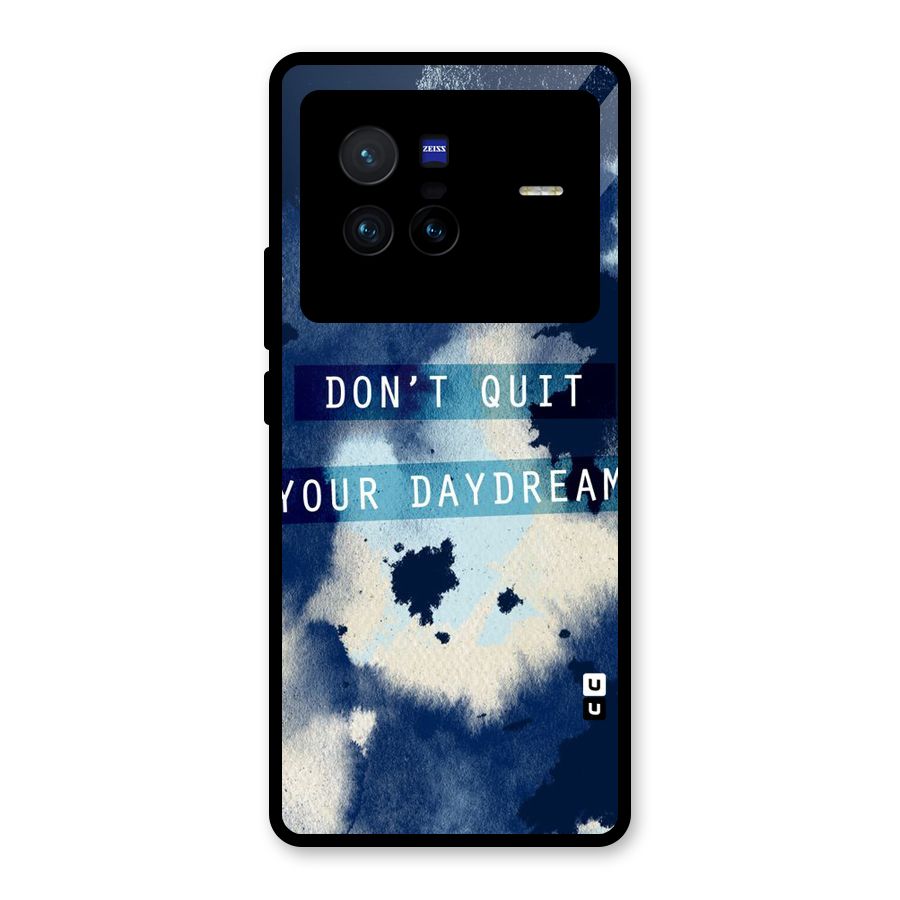 Dont Quit Glass Back Case for Vivo X80
