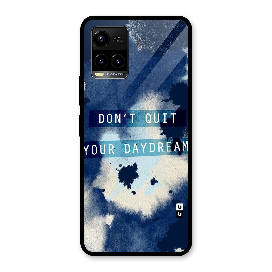 Dont Quit Glass Back Case for Vivo Y21T