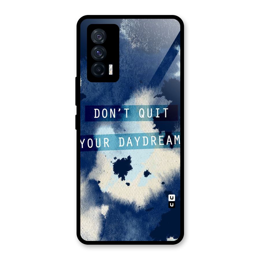 Dont Quit Glass Back Case for Vivo iQOO 7 5G