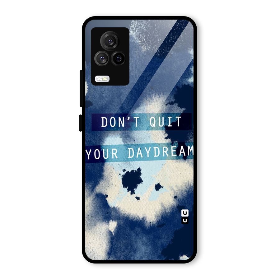 Dont Quit Glass Back Case for Vivo iQOO 7 Legend 5G