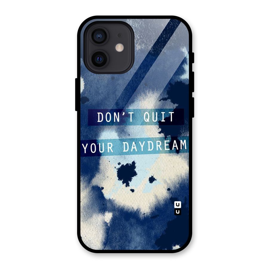 Dont Quit Glass Back Case for iPhone 12