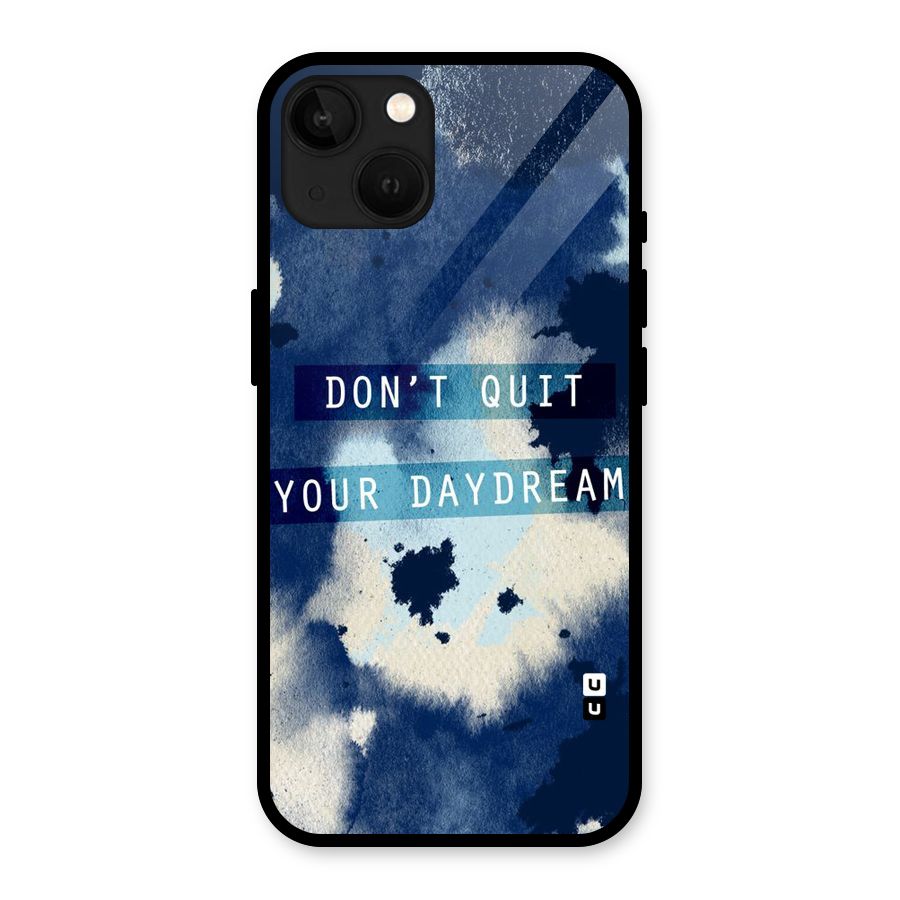Dont Quit Glass Back Case for iPhone 13