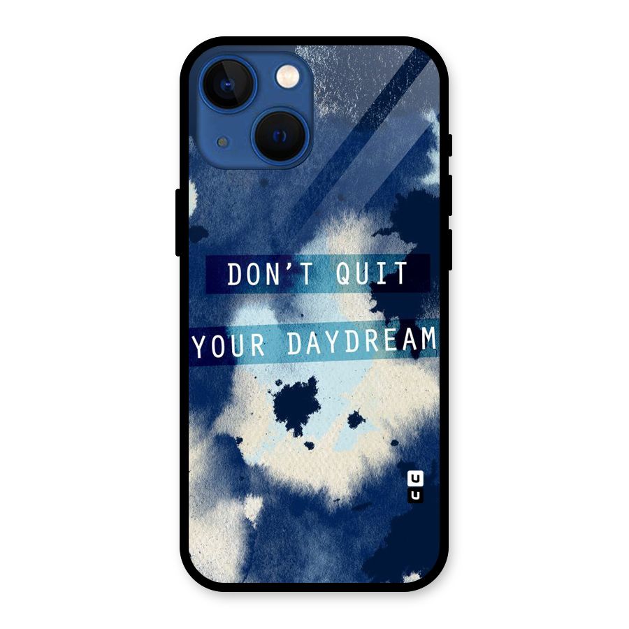 Dont Quit Glass Back Case for iPhone 13 Mini