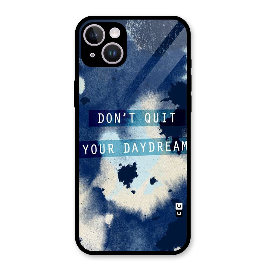 Dont Quit Glass Back Case for iPhone 14 Plus