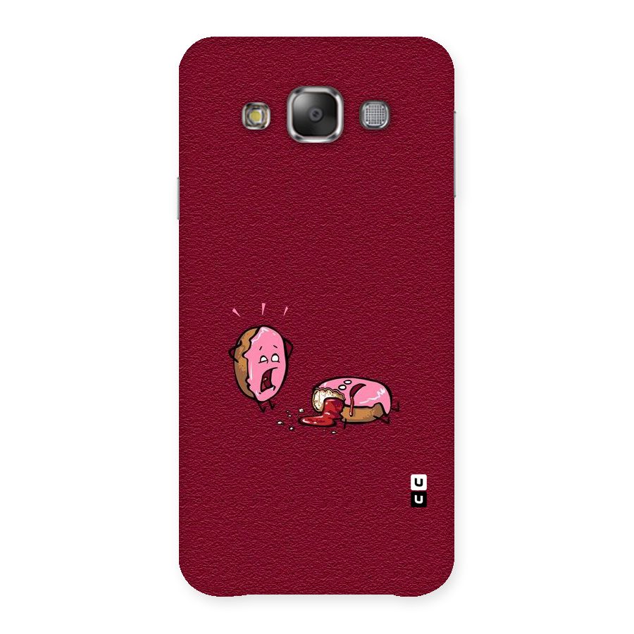 Donut Murder Back Case for Galaxy E7