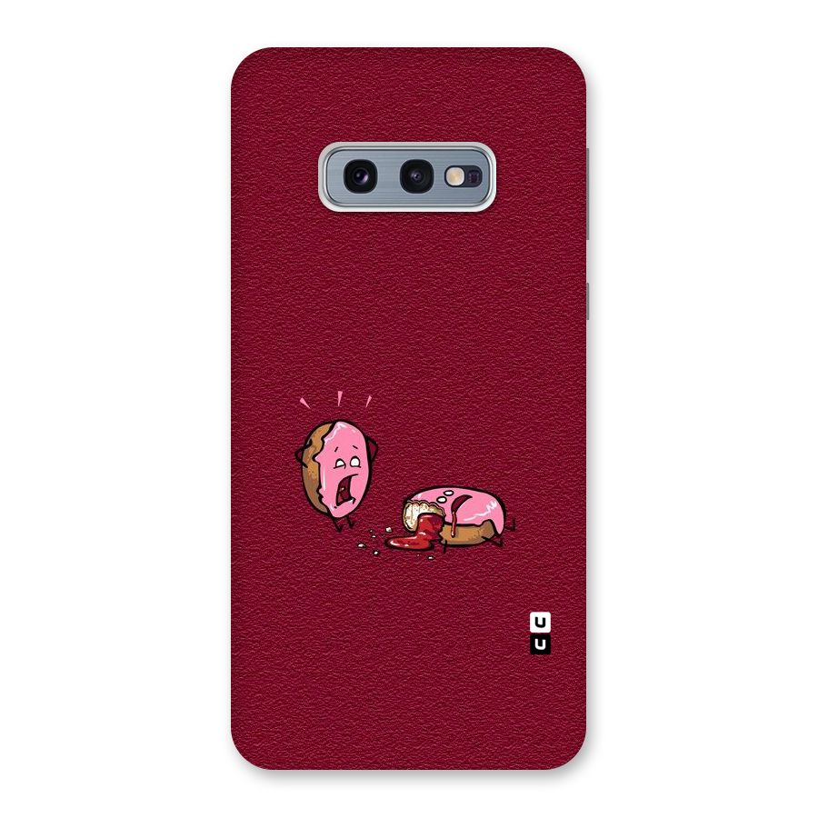 Donut Murder Back Case for Galaxy S10e