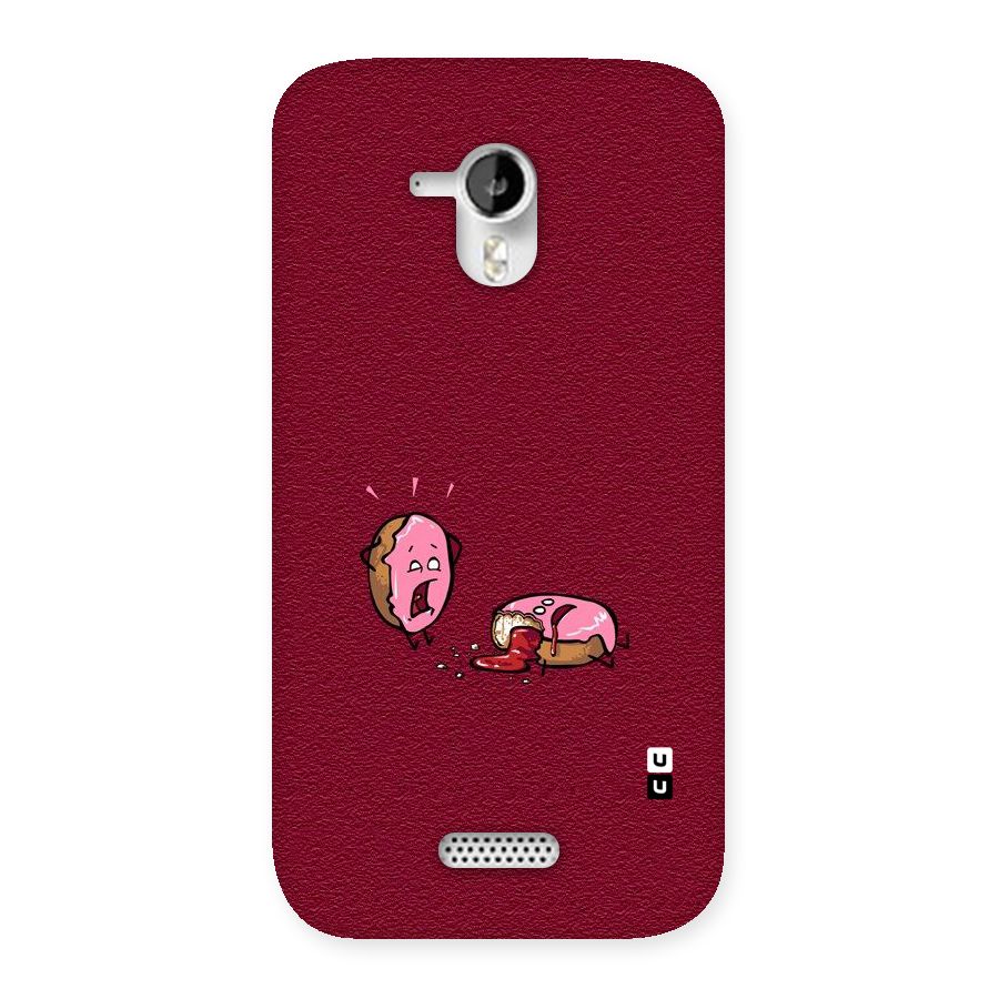 Donut Murder Back Case for Micromax Canvas HD A116