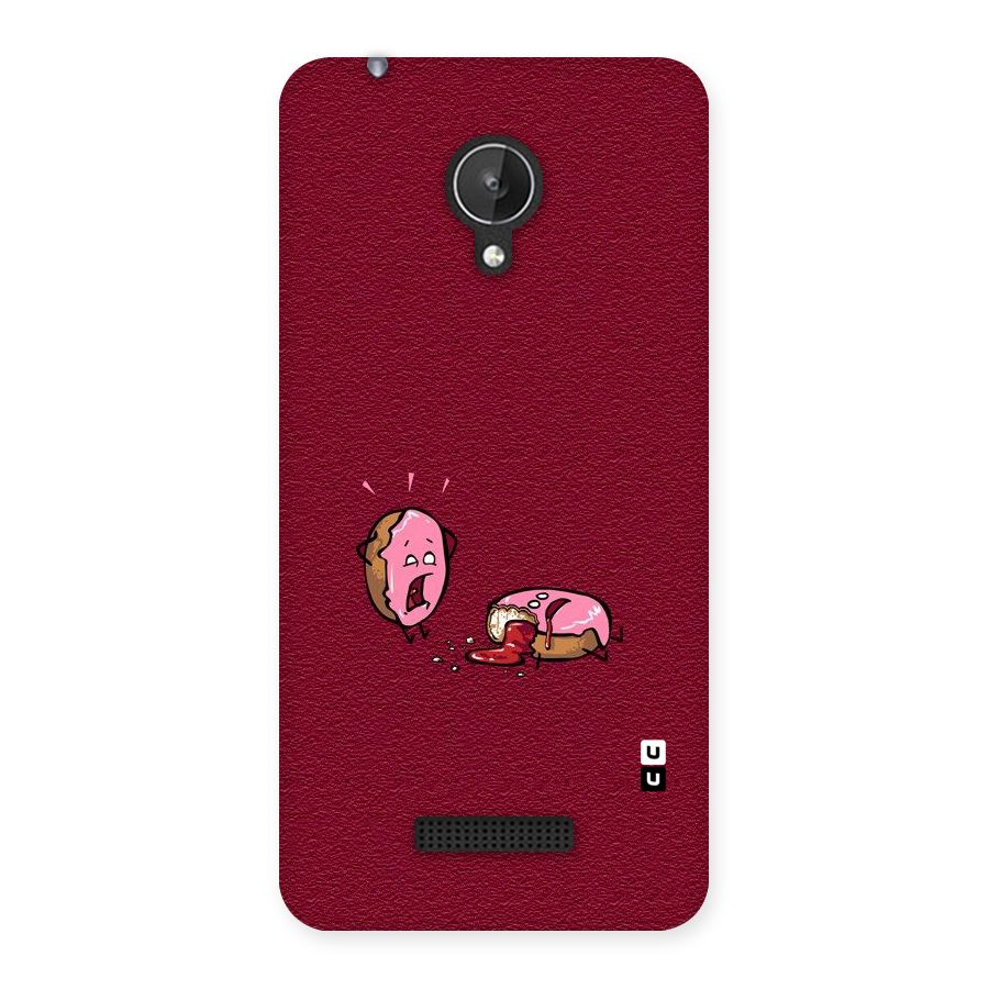 Donut Murder Back Case for Micromax Canvas Spark Q380