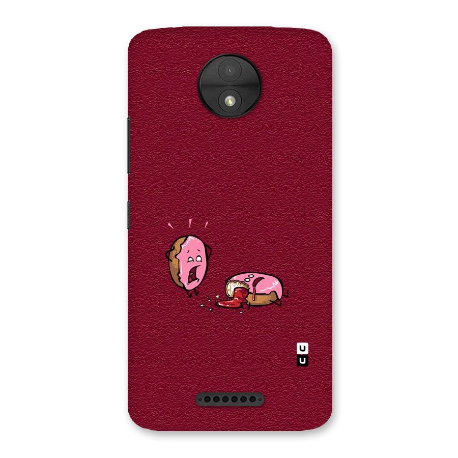 Donut Murder Back Case for Moto C