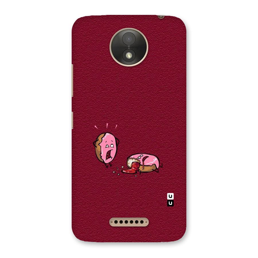 Donut Murder Back Case for Moto C Plus