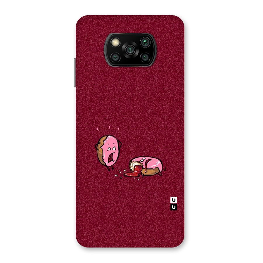 Donut Murder Back Case for Poco X3