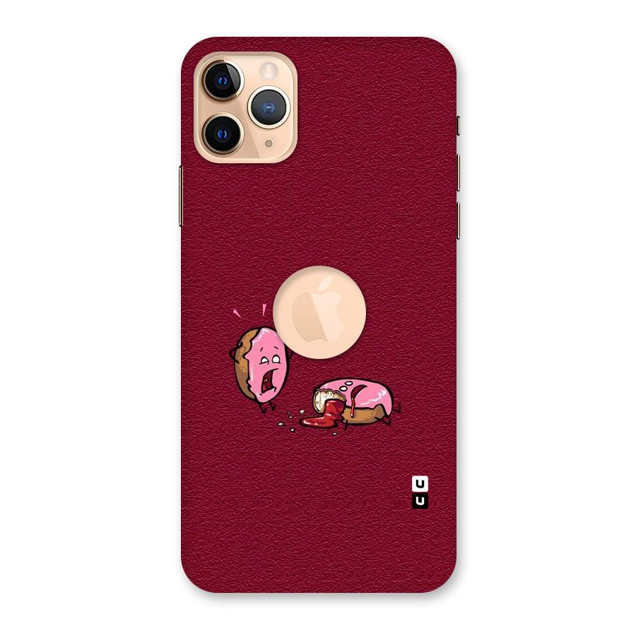 Donut Murder Back Case for iPhone 11 Pro Max Logo Cut