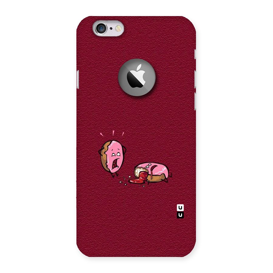 Donut Murder Back Case for iPhone 6 Logo Cut