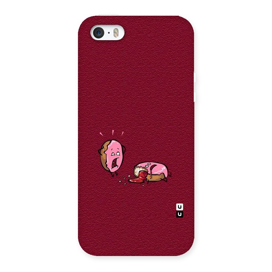 Donut Murder Back Case for iPhone SE