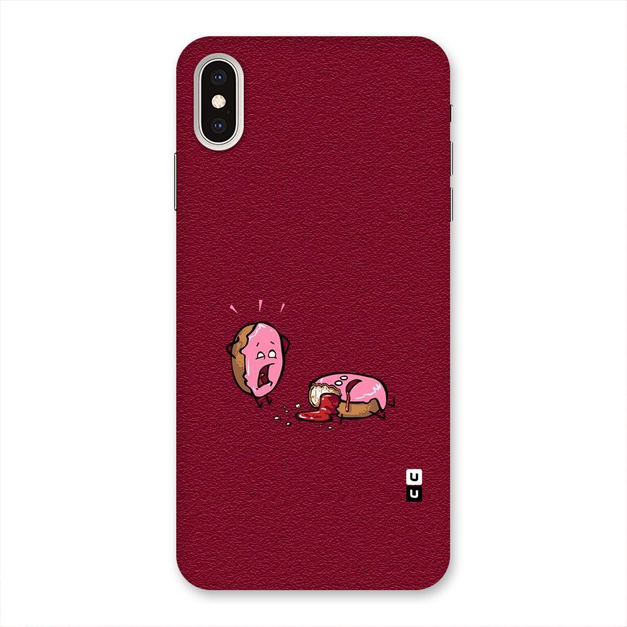 Donut Murder Back Case for iPhone XS Max