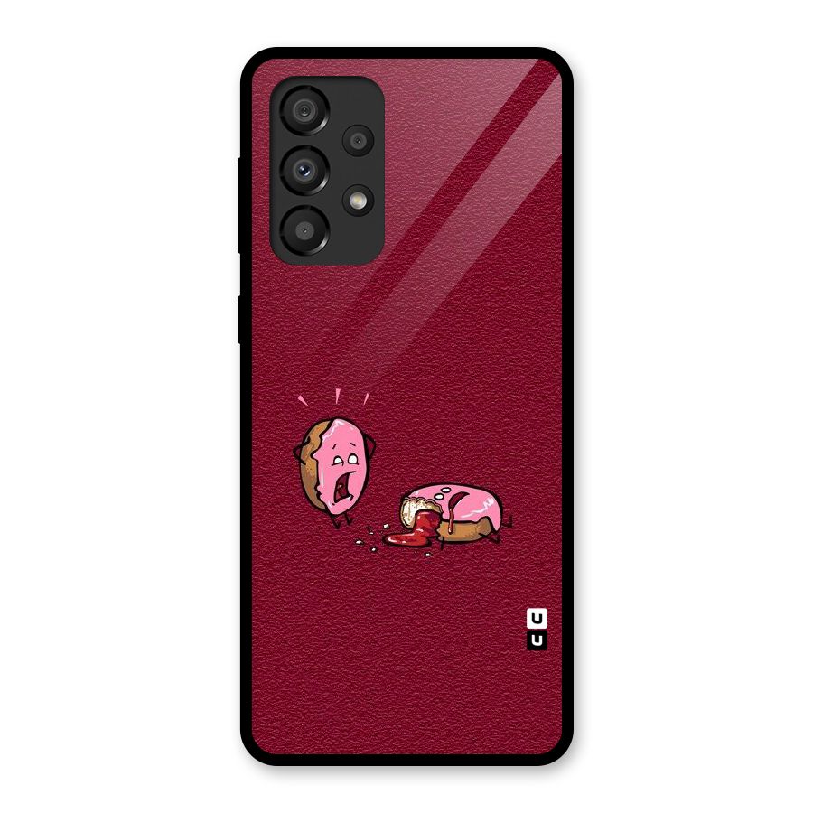 Donut Murder Glass Back Case for Galaxy A33 5G
