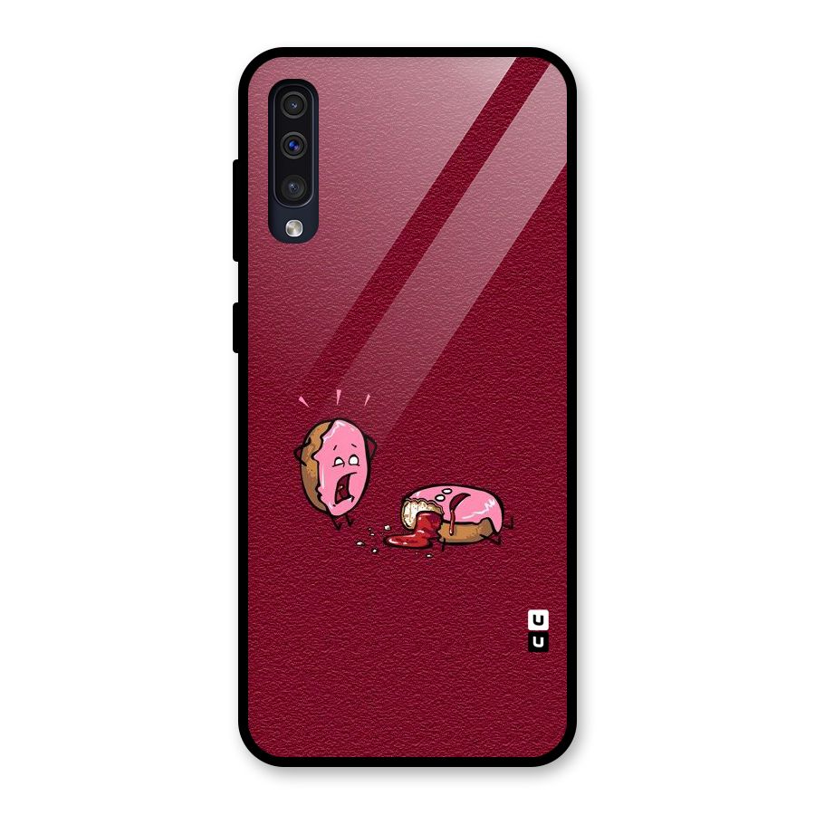 Donut Murder Glass Back Case for Galaxy A50