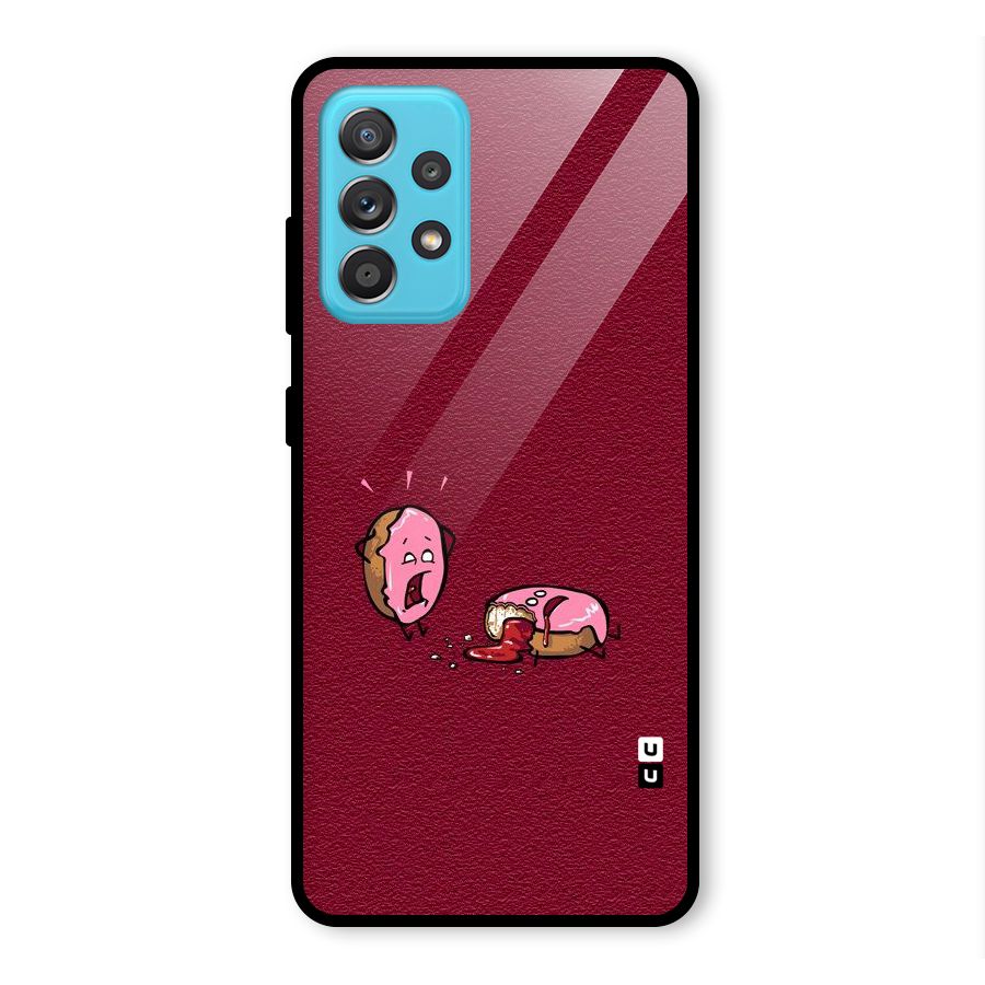 Donut Murder Glass Back Case for Galaxy A52s 5G