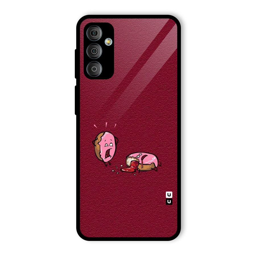 Donut Murder Glass Back Case for Galaxy F23