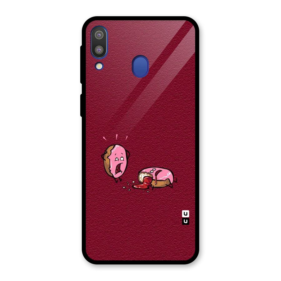 Donut Murder Glass Back Case for Galaxy M20