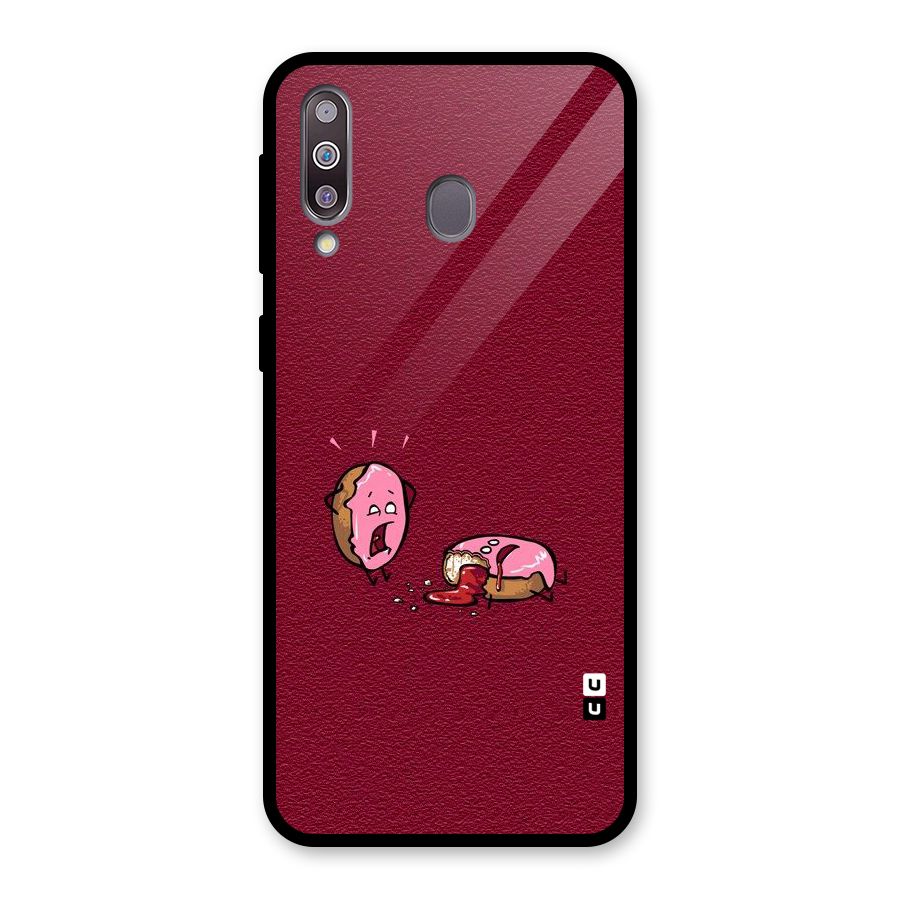 Donut Murder Glass Back Case for Galaxy M30