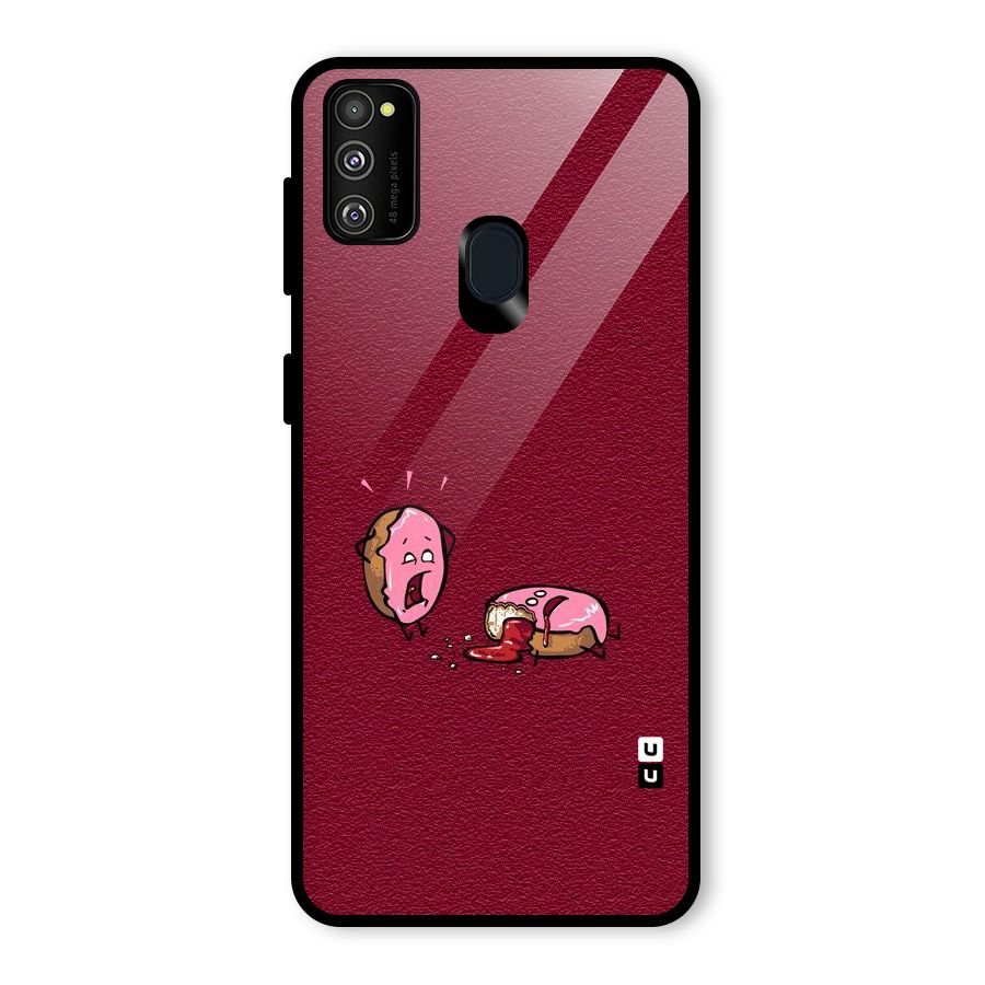 Donut Murder Glass Back Case for Galaxy M30s