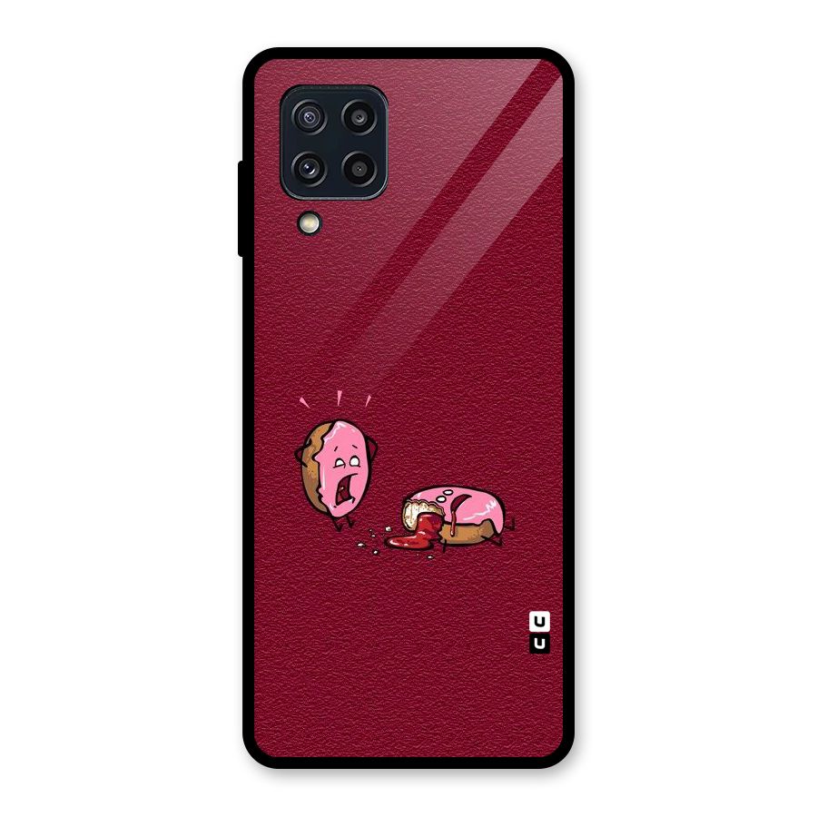 Donut Murder Glass Back Case for Galaxy M32