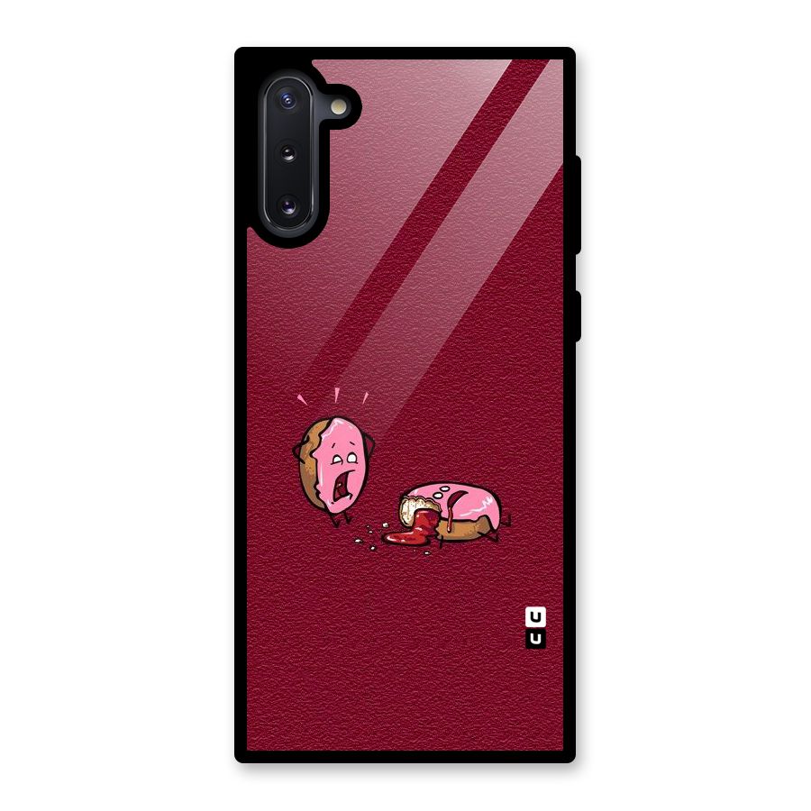 Donut Murder Glass Back Case for Galaxy Note 10