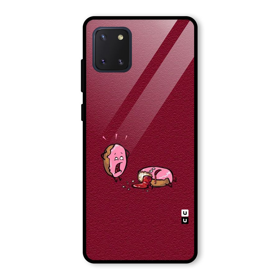 Donut Murder Glass Back Case for Galaxy Note 10 Lite