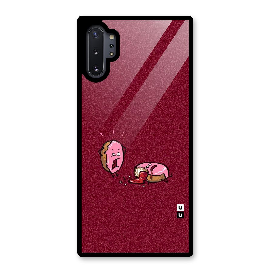 Donut Murder Glass Back Case for Galaxy Note 10 Plus