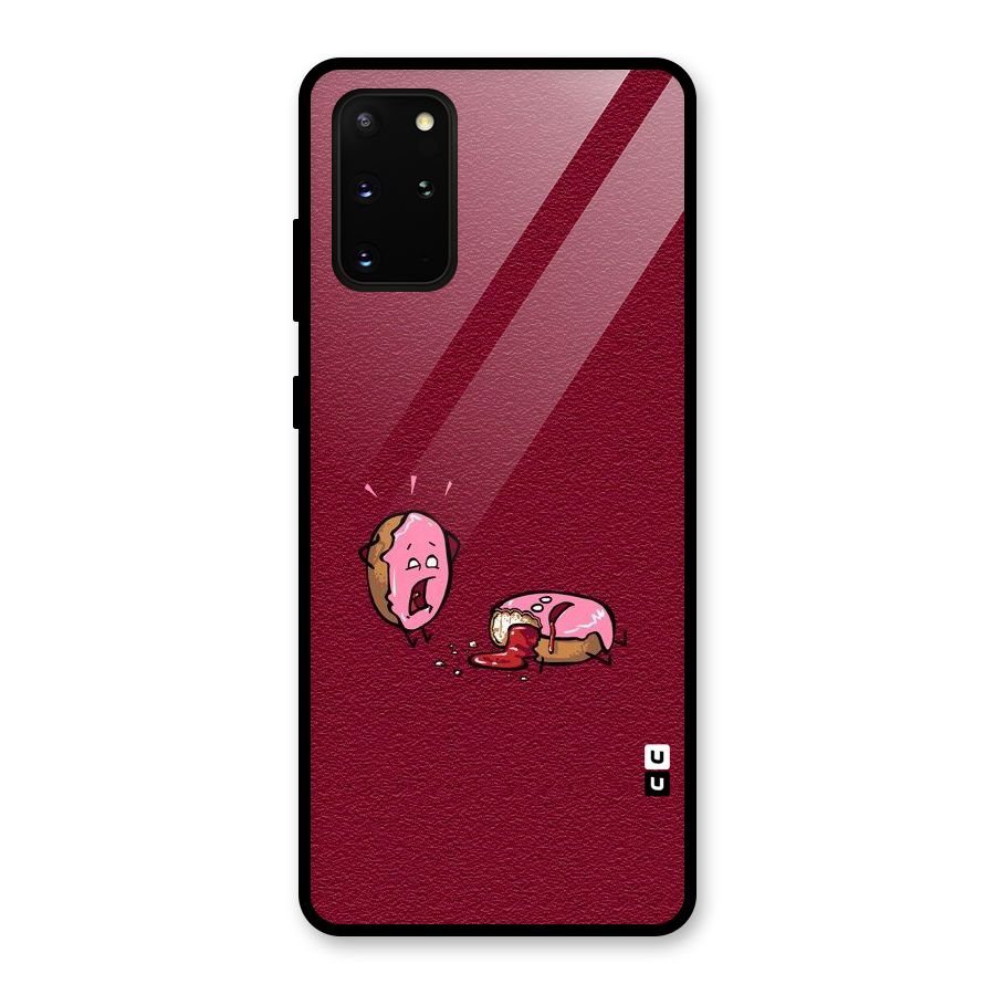 Donut Murder Glass Back Case for Galaxy S20 Plus