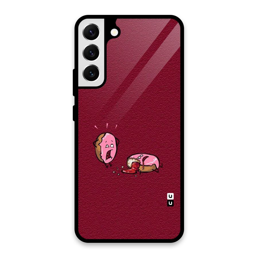 Donut Murder Glass Back Case for Galaxy S22 Plus 5G