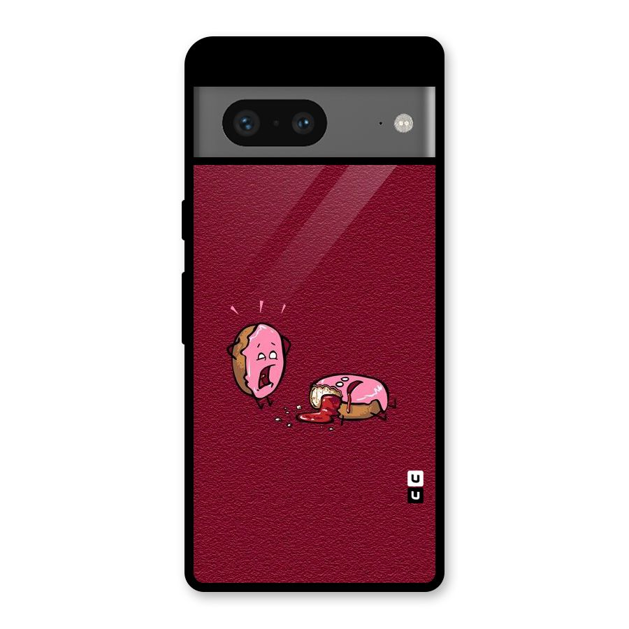 Donut Murder Glass Back Case for Google Pixel 7