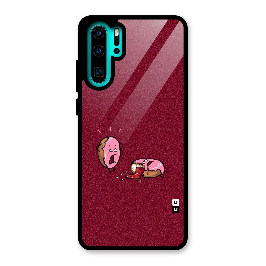 Donut Murder Glass Back Case for Huawei P30 Pro
