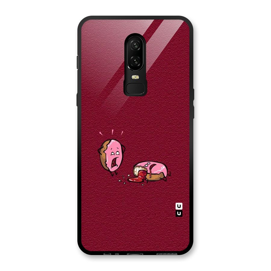 Donut Murder Glass Back Case for OnePlus 6