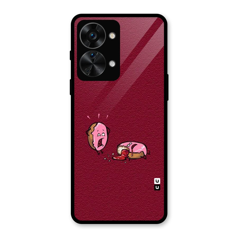 Donut Murder Glass Back Case for OnePlus Nord 2T