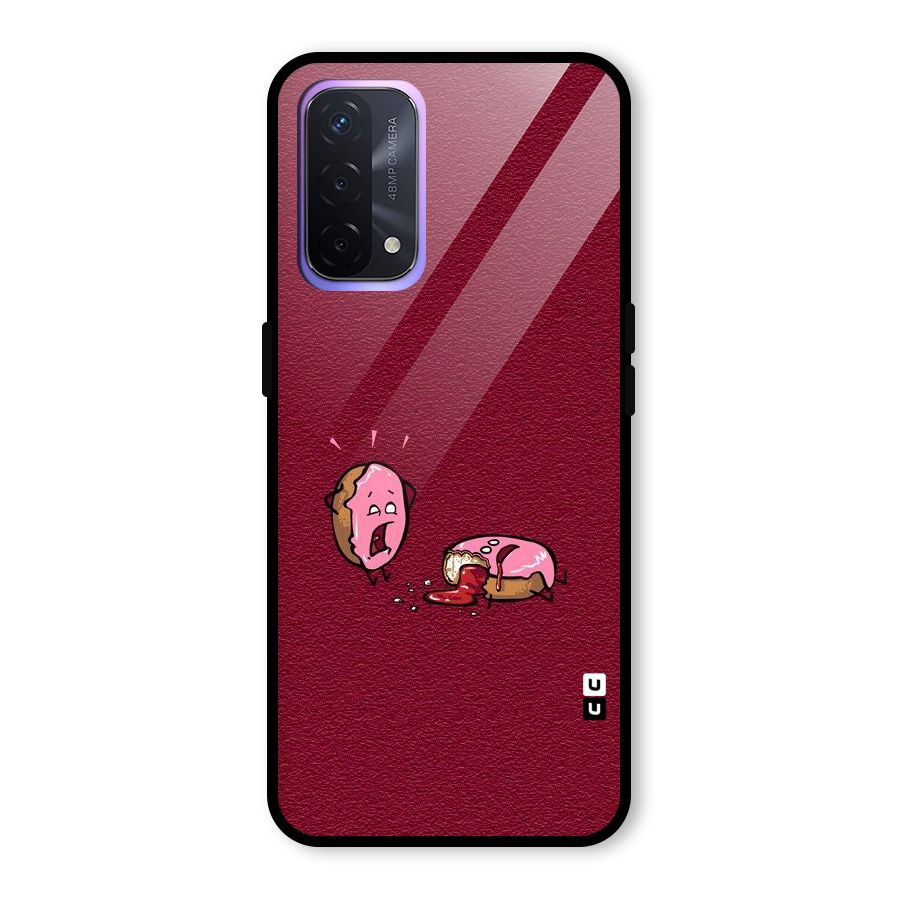 Donut Murder Glass Back Case for Oppo A74 5G
