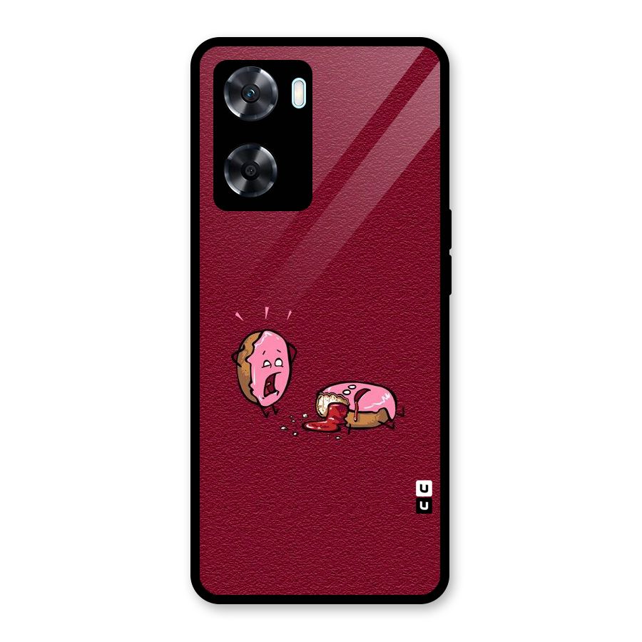 Donut Murder Glass Back Case for Oppo A77
