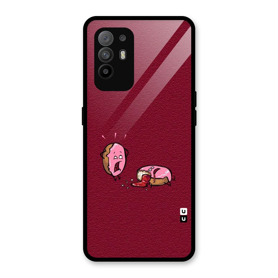 Donut Murder Glass Back Case for Oppo F19 Pro Plus 5G