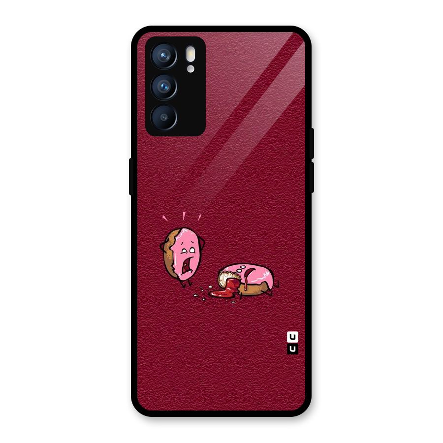 Donut Murder Glass Back Case for Oppo Reno6 5G