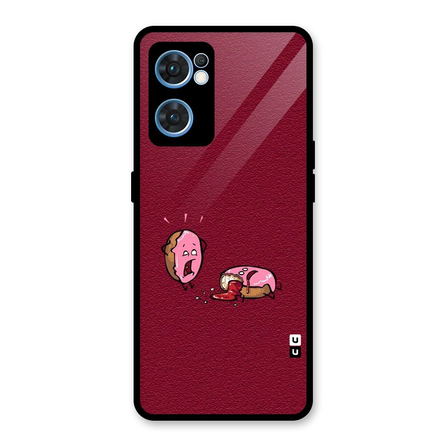 Donut Murder Glass Back Case for Oppo Reno7 5G