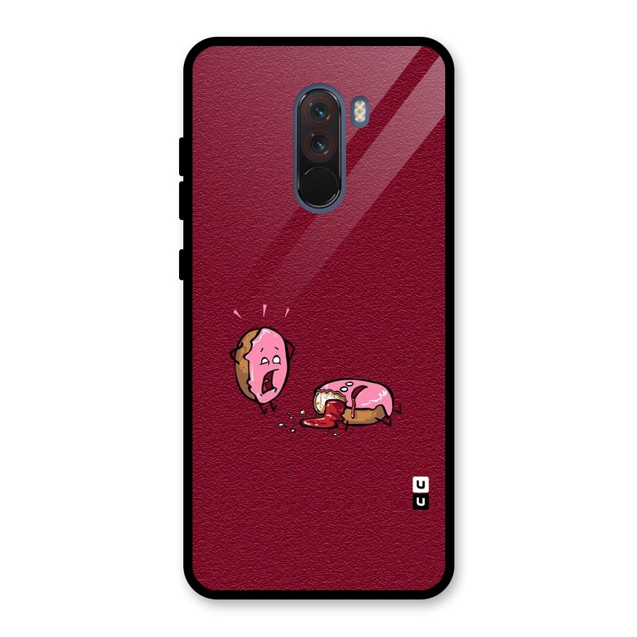 Donut Murder Glass Back Case for Poco F1